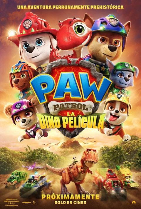 Póster de Paw Patrol: la Dino Película
